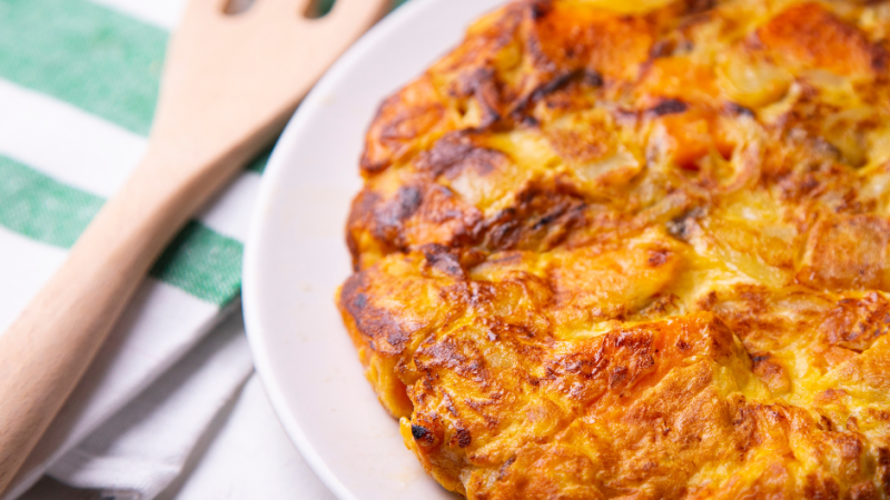 Sweet potato frittata